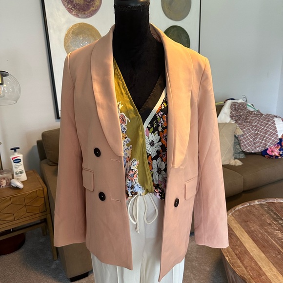 NWT Mazik Dusty Rose Blazer, size Medium - Picture 2 of 5